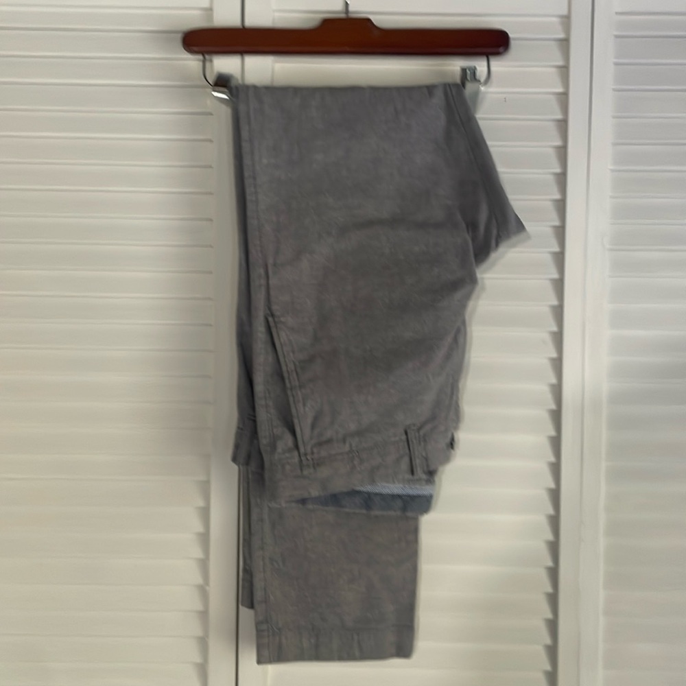J Crew Men’s straight  stretch pants